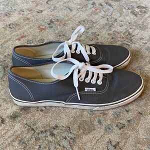 Women's Size 9.5 Gray Vans